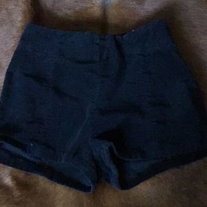 Velvet shorts